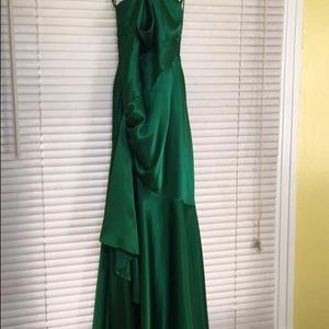 EUC emerald green dress